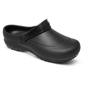Tamanco Soft Works tipo Babuche Crocs BB60 Preto CA 27921 - Vitta